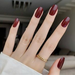 5/$25! Gel Nail Semi-Cured Gel Nail Wraps with wooden stick & Nail file